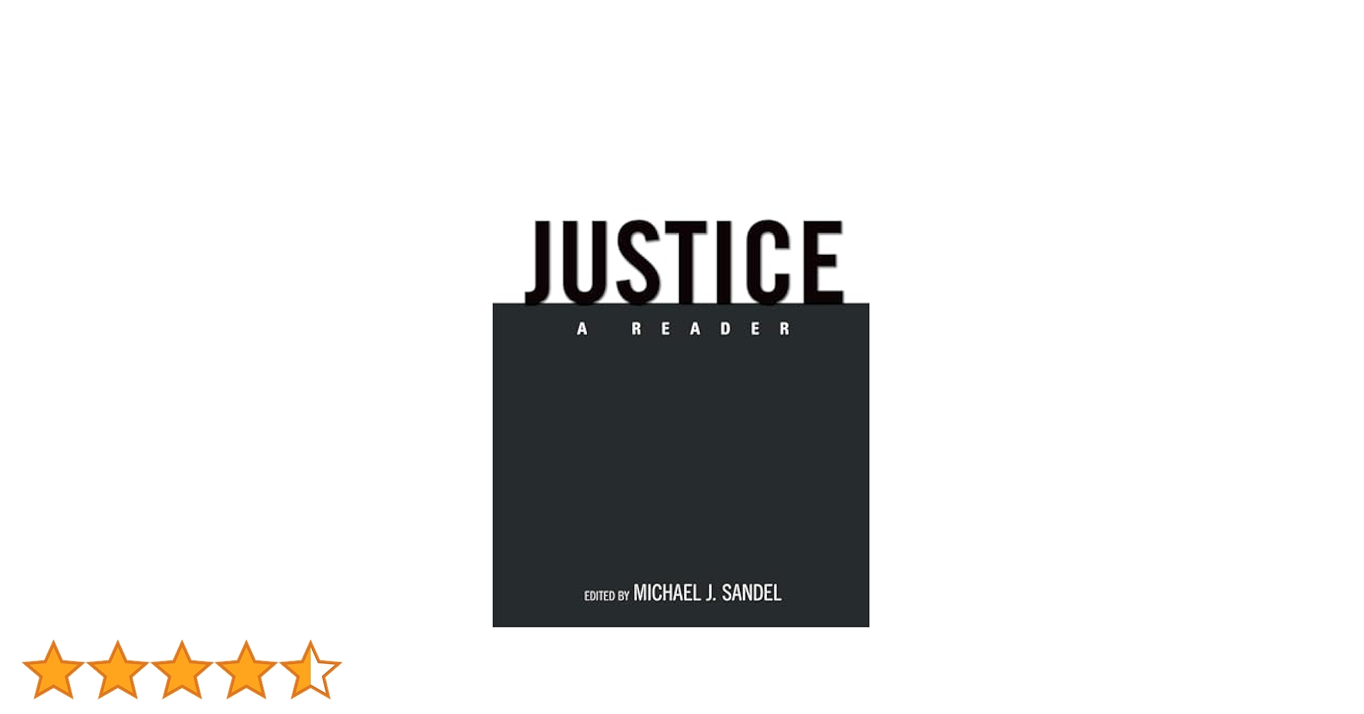 Amazon | Justice: A Reader | Sandel, Michael J. | Judicial